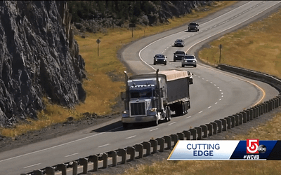 Cutting Edge Invention Helps Environment, Long-haul Truckers